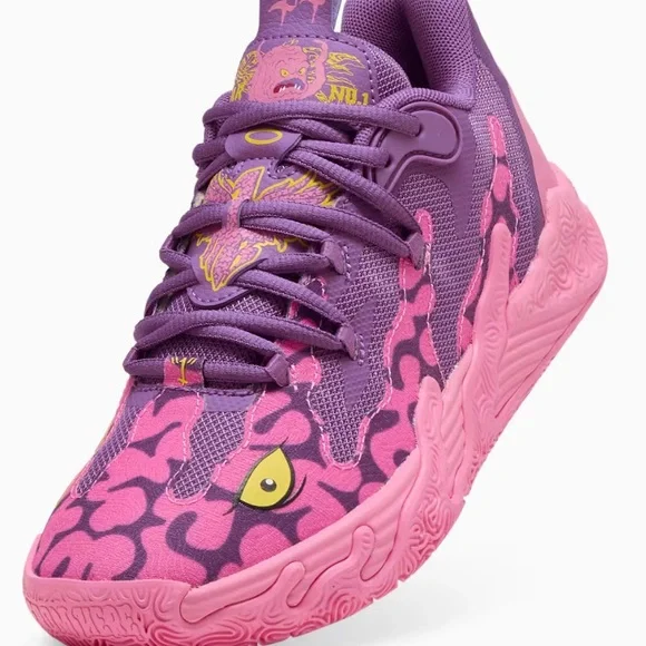 2 day Sale! PUMA x LAMELO BALL x TMNT MB.03 Lo Krang juniors/Big kid new in box - Picture 2 of 7